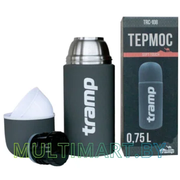 Термос TRAMP TRC-108 0.75 л (серый) картинка 4